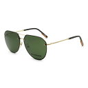 ゼニア ZEGNA サングラス アイウェア ノーズパッド UVカット EZ0179-D/S 32N 63 アビエーター型 メンズ レディース ユニセックス ゴー...