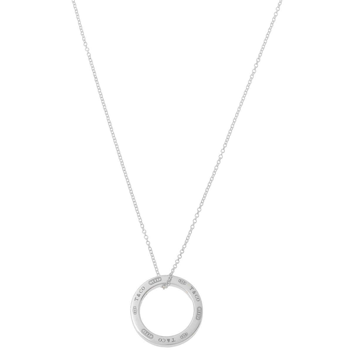 ƥեˡ TIFFANY&CO 1837  ڥ ͥå쥹 ߥǥ 41cm С ǥ ꡼ ...