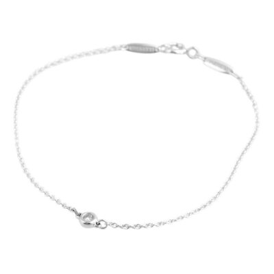 ティファニー TIFFANY&CO. 33943415 エルサ・ペレッティ ダイヤモンド バイ ザ ヤード ブレスレット 0.03ct SS ブレスレット ストーン シルバー ダイヤ バイザヤード レディース 新品 新作 一粒ダイヤ プレゼント クリスマス