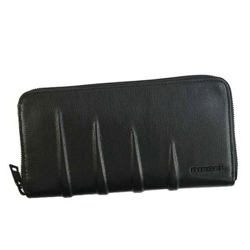 ディーゼル DIESEL X04999 PR160 T8013 MONSTERY 24 ZIP ラウンドファスナー長財布 BLACK ブラック