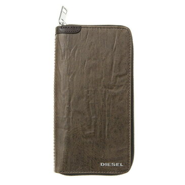 ディーゼル DIESEL 財布 X05251 PR080 T8161 ラウンドファスナー長財布 PAVEMENT ブラウン+ダークブラウン系