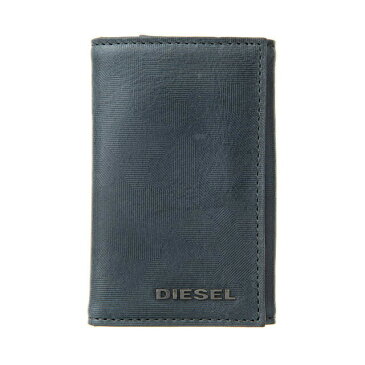 ディーゼル DIESEL X05352 P1683 H6712 キーリング付き 6連キーケース LEGION BLUE-BUTTERUM ダークブルー系迷彩柄+キャメルベージュ系