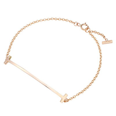 ティファニー TIFFANY&CO 36667281 Tiffany T スマイル ブレスレット ミディアム ローズゴールド K18RG レディース 女性 ギフト プレゼント バースデー ホワイトデー 新品