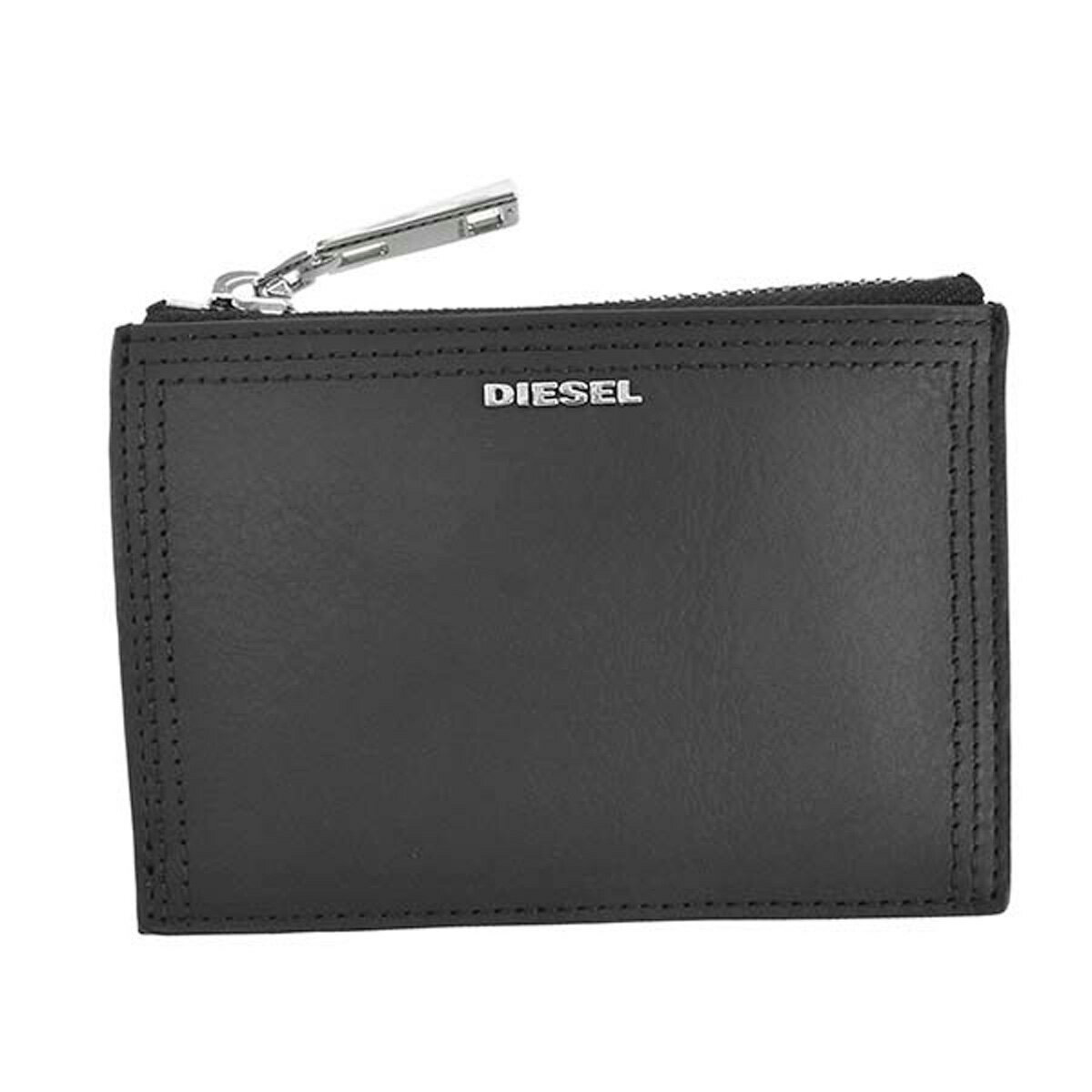 ディーゼル 革小銭入れ メンズ ディーゼル DIESEL 財布 カードケース X06595 P1743 T8013 MISS-MATCH CASEPASS キーリング付き コインケース 小銭入れ マルチケース BLACK ブラック