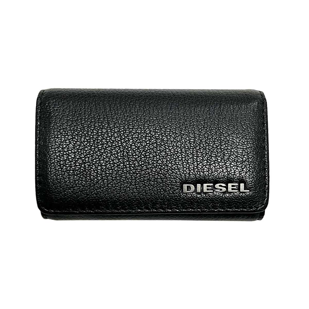 クロエ ディーゼル DIESEL キーケース X06629 P0396 T8013 KEYCASE II THEBEIS キーリング付 6連キーケース スマートキー BLACK ブラック