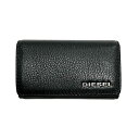 ディーゼル DIESEL キーケース X06629 P0396 T8013 KEYCASE II THEBEIS キーリング付 6連キーケース スマートキー BLACK ブラック