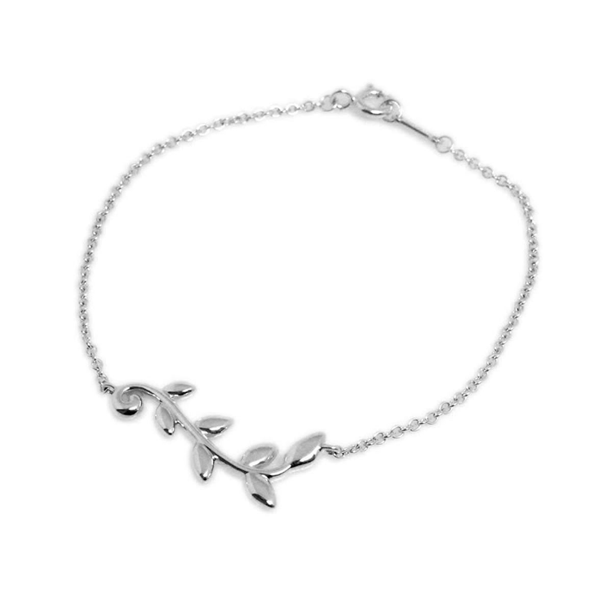 ティファニー TIFFANY&CO. ブレスレット レディース アクセサリー OLIVE LEAF VINE BRACELET パロマ・ピカソ オリーブ リーフ ヴァイン ブレスレット S M シルバー abtf00571l