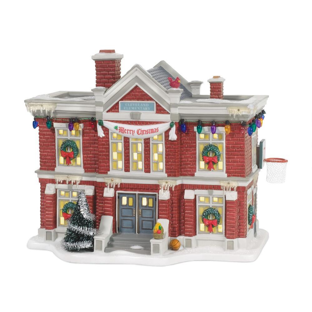 デパートメント56 Department56 ライトハウス クリーブランド エレメンタリースクール クリスマス フィギュア 置物 人形 805029 インテリア ワーナーブラザース クリスマスストーリー