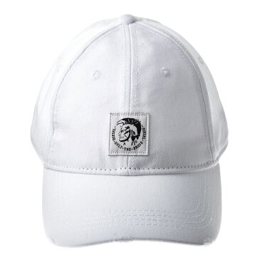ディーゼル DIESEL 帽子 00SHHZ 0NAUI 100 CAP キャップ ベースボールキャップ ホワイト