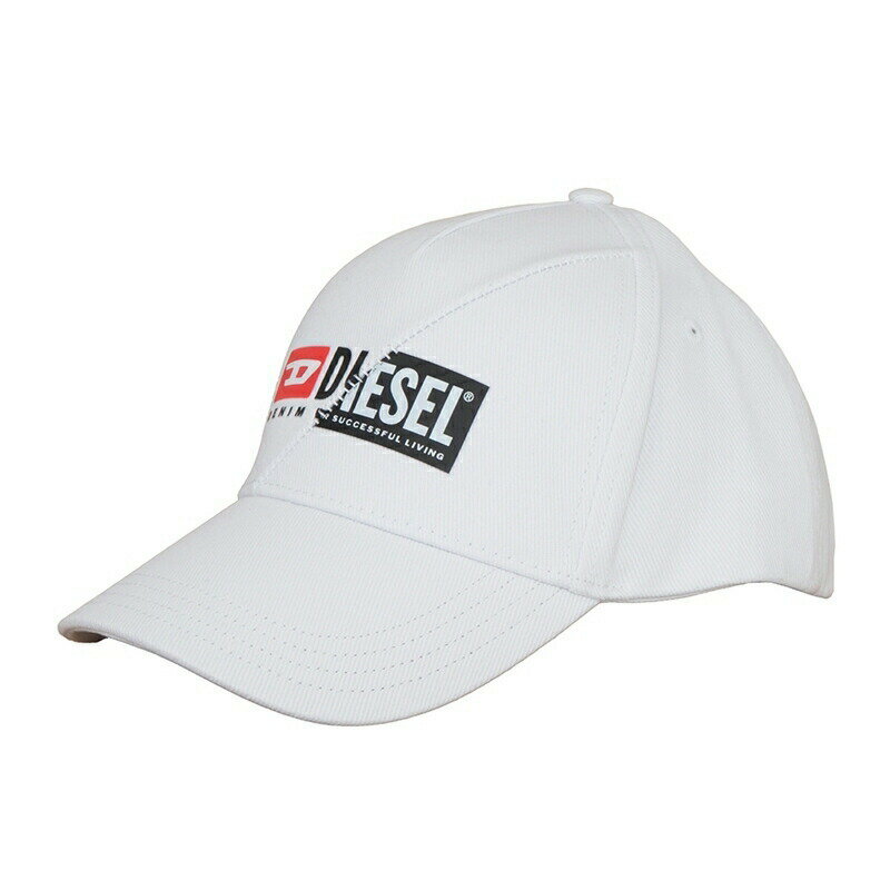ディーゼル DIESEL 帽子 A00584 0KAVL 100 CAP キャップ ベースボールキャップ ホワイト
