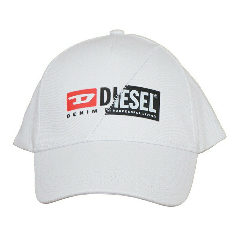 ディーゼル DIESEL 帽子 A00584 0KAVL 100 CAP キャップ ベースボールキャップ ホワイト