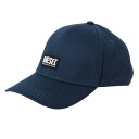 ディーゼル ディーゼル DIESEL 帽子 A02746 0JCAR 8MG CAP キャップ ベースボールキャップ ネイビー