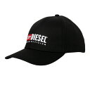 ディーゼル ディーゼル DIESEL 帽子 A03699 0JCAR 9XX CAP キャップ ベースボールキャップ ブラック