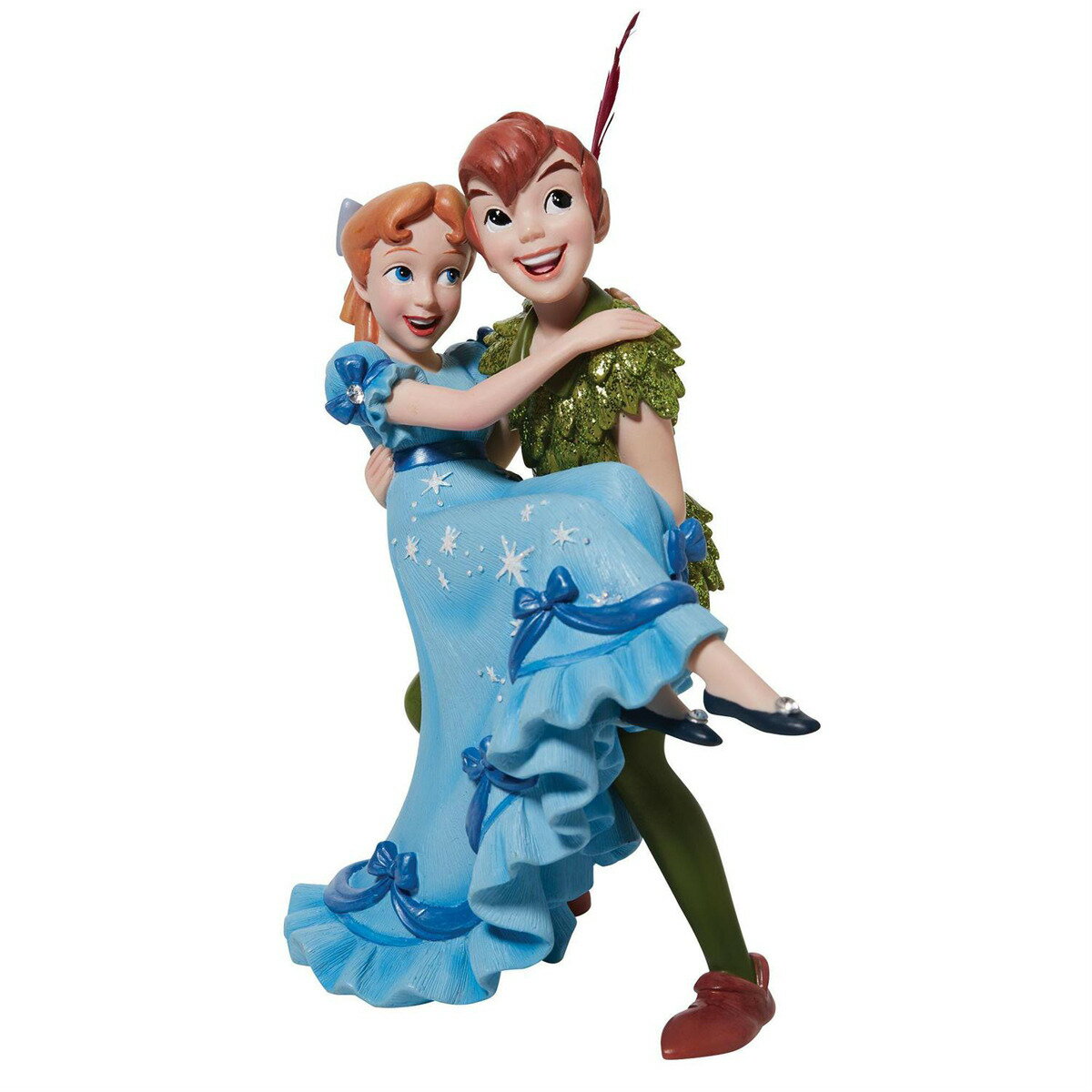 エネスコ enesco ディズニーショーケース Disney Showcase ピーターパン＆ウェンディ フィギュア 置物 人形 6010727 ピーター・パン インテリア 2