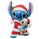 エネスコ enesco. ディズニーショーケース Disney Showcase サンタ スティッチ ビッグフィギュア 置物 フィギュア 人形 6010734 ...