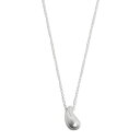 ティファニー TIFFANY&CO. エルサ・ペレッティ ティアドロップ ペンダント ネックレス スモール 16in 28827687 SILVER シルバー