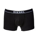 ディーゼル DIESEL ボクサーパンツ 単品 1枚 00SJ54 0WANJ 900 1PC BOXER TRUNK ボクサー トランクス パンツ インナー メンズ 下着 アンダーウエア S M L XL ブラック