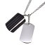 ディーゼル DIESEL ネックレス DX1040040 DOUBLE DOG TAG ダブルドッグタグ ペンダント メンズ アクセ..