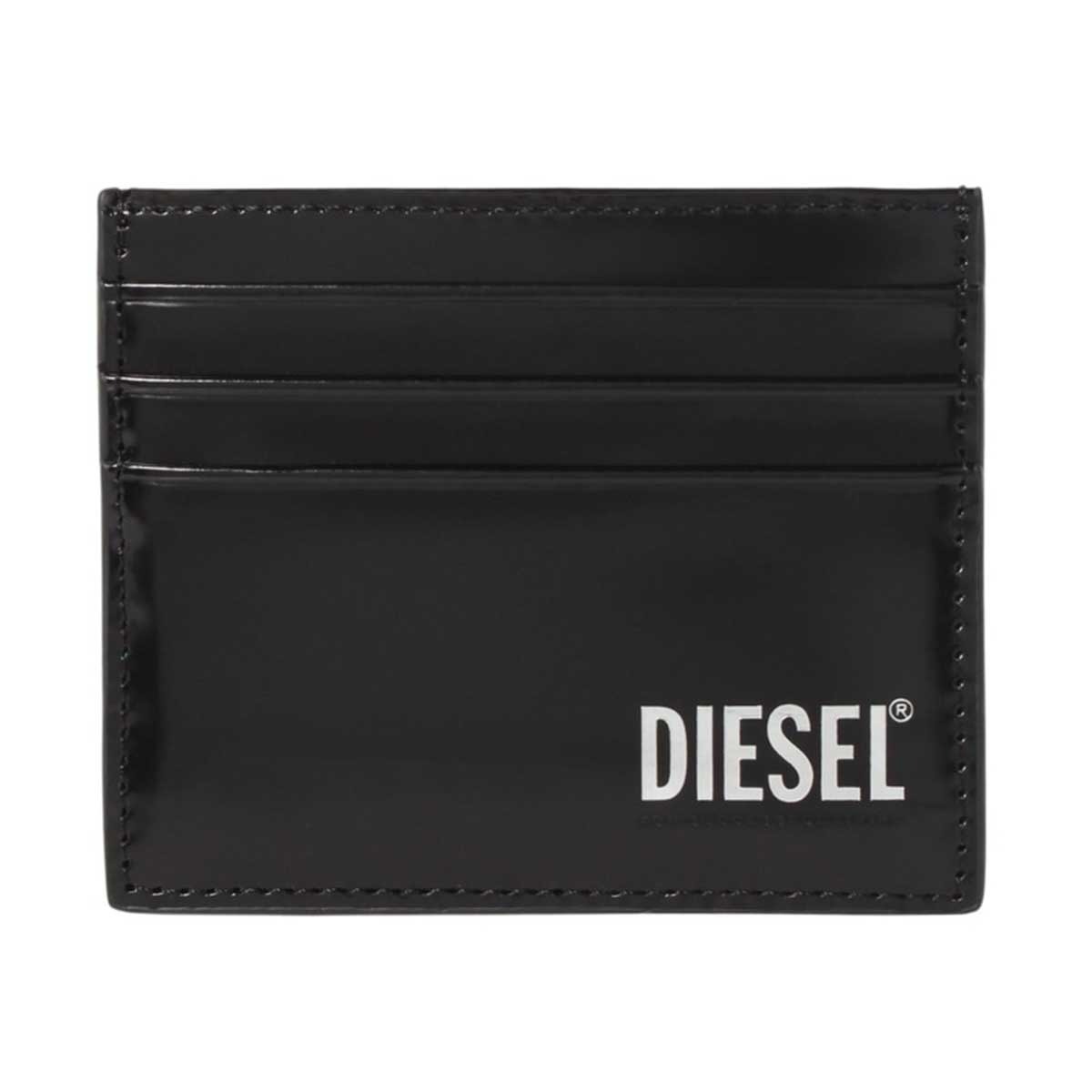 ディーゼル DIESEL カードケース 定期入れ X08193 PS679 T8013 メンズ ブラック