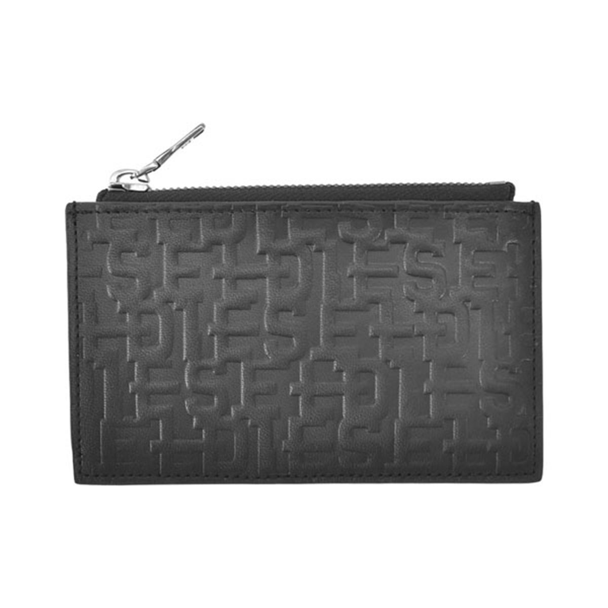 ディーゼル DIESEL 財布 小銭入れ コインケース カードケース X09340 P0556 T8004 CARD HOLDER COIN M WALLET メンズ ブラック