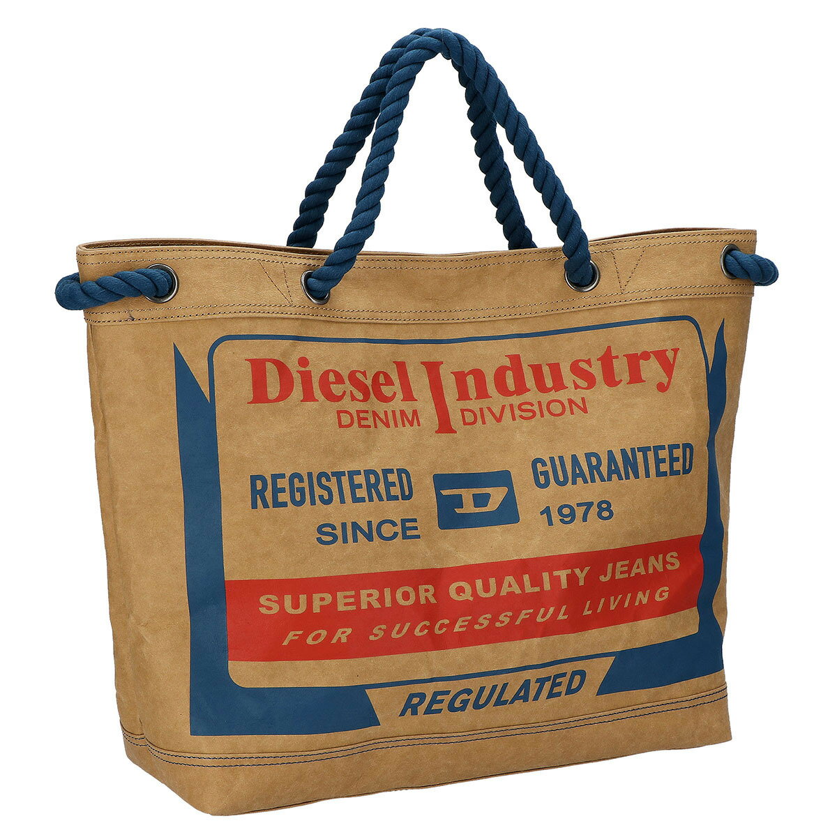 ディーゼル ハンドバッグ メンズ ディーゼル DIESEL バッグ ハンドバッグ トートバッグ 手提げ X09411 P5188 T2172 レディース メンズ ブラウン系マルチ