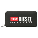 ディーゼル 長財布（メンズ） ディーゼル DIESEL 財布 長財布 ラウンドファスナー長財布 X09540 P5480 T8013 bwde00511m CONTINENTAL ZIP L BLACK ブラック