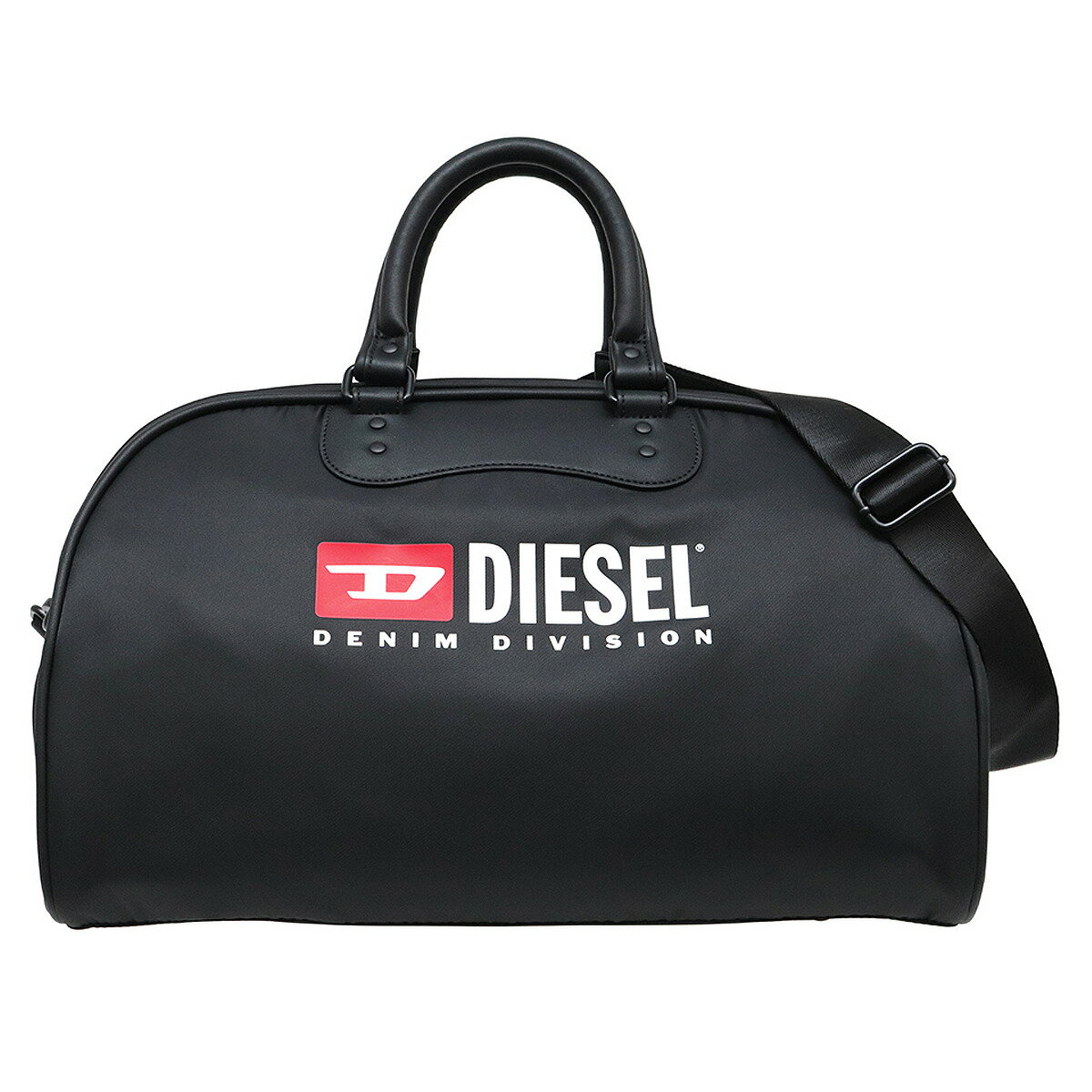 ディーゼル ショルダーバッグ メンズ ディーゼル DIESEL バッグ ボストンバッグ ダッフルバッグ ショルダーバッグ X09552 P5480 T8013 RINKE DUFFLE BLACK ブラック