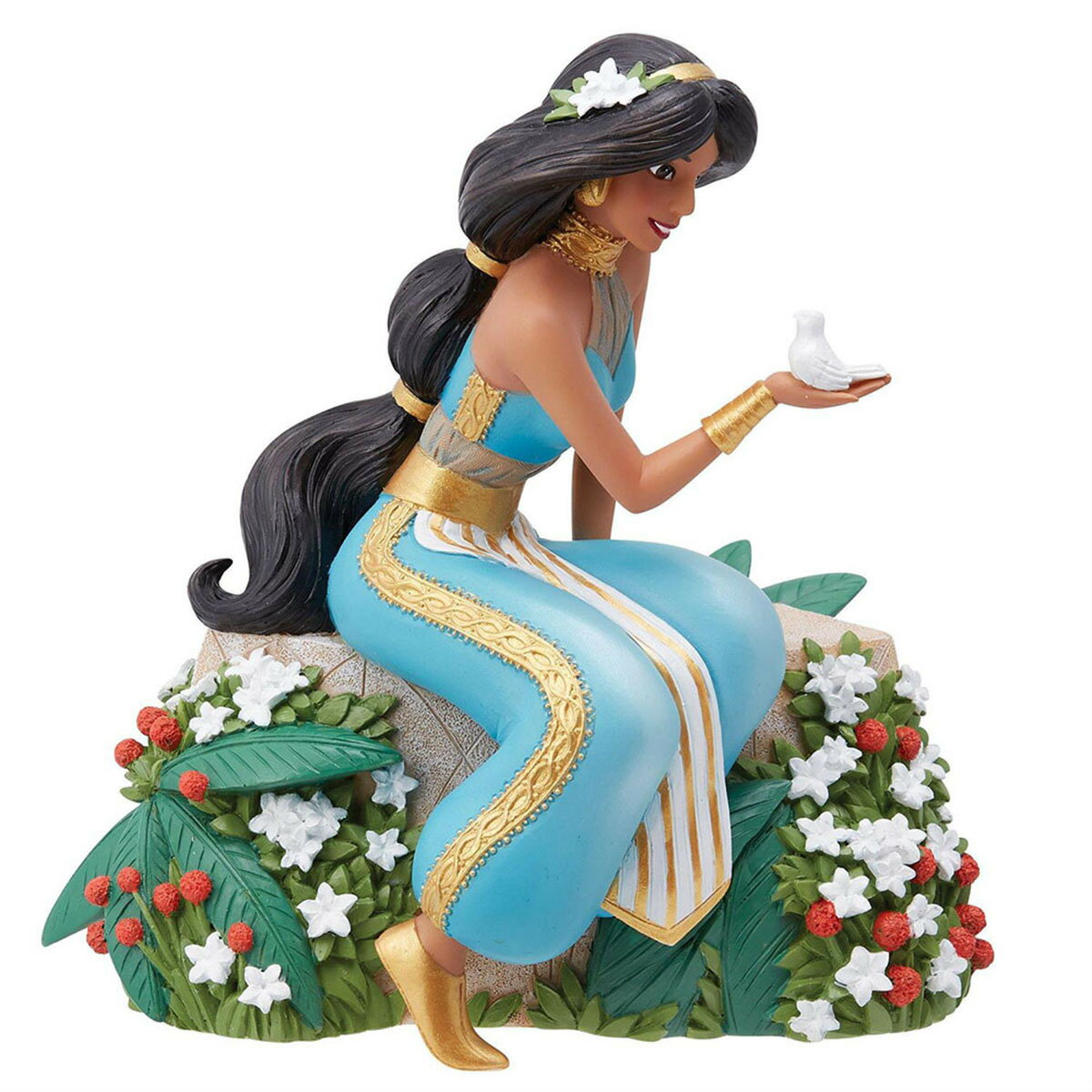 エネスコ enesco. ディズニーショーケース Disney Showcase ジャスミン ボタニカル 置物 フィギュア 人形 6014850 アラジン インテリア