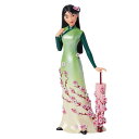 エネスコ enesco. ディズニーショーケース Disney Showcase ムーラン ボタニカル フィギュア 置物 人形 クチュールデフォース 60153...