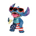 エネスコ enesco. ディズニーショーケース Disney Showcase スティッチ スター ストライプ 置物 フィギュア 人形 6016301 リロアンドステッチ インテリア