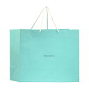 ティファニー TIFFANY&CO ショップ袋 紙袋 手提げ ブランド ショッパー Lサイズ 単品