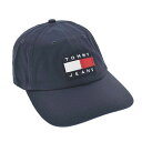 トミーヒルフィガー ジーンズ TOMMY HILFIGER JEANE ベースボールキャップ ネイビー AM0AM07531 C87 プレゼント ギフト 新品