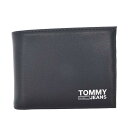 トミーヒルフィガー ジーンズ TOMMY HILFIGER JEANE 二つ折り財布 小銭入れ付き ネイビー AM0AM07603 C87 プレゼント ギフト 新品