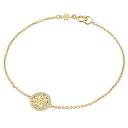 g[o[` TORY BURCH uXbg ANZT[ 80997-783 _uT S MILLER PAVE CHAIN BRACELET ~[ pF `F[uXbg Tory Gold/Crystal S[h+NA