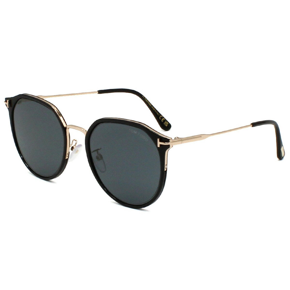 トムフォード TOM FORD サングラス FT0897-K/S 01A 55 アジアンフィット メンズ レディース ブラック+グレー