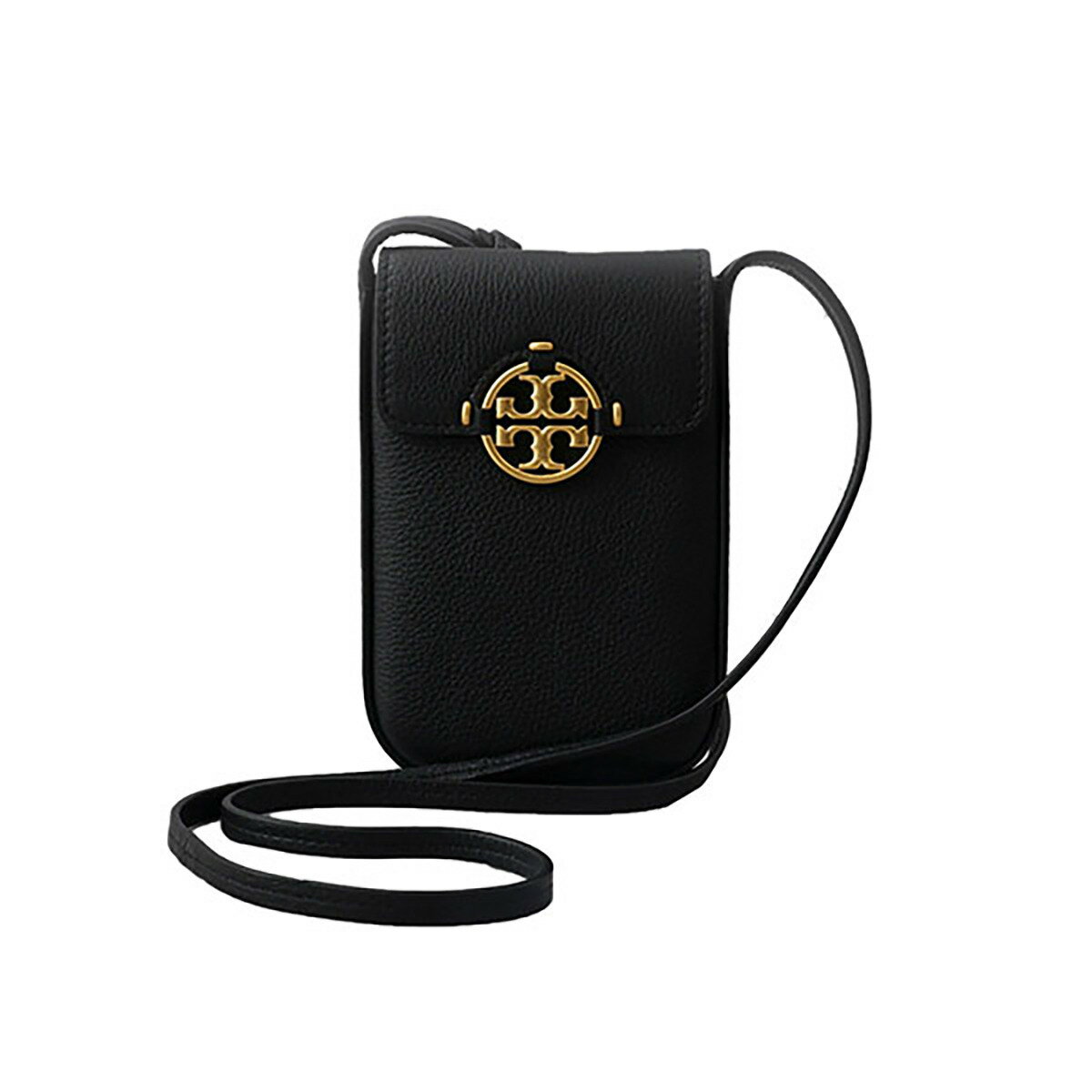 トリーバーチ Tory Burch スマートフォンケース フォンショルダー スマホショルダー ミニバッグ 84077 001 MILLER PHONE CROSSBODY ミラー BLACK ブラック