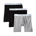 トミーヒルフィガー TOMMY HILFIGER ボクサーパンツ 3枚セット お買い得 パック 下着 09TE001 099 メンズ グレー+ブラック 綿 コットン