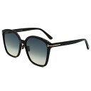 トムフォード TOM FORD サングラス アジアンフィット EYEWEAR アイウェア ウェリントン FT1054-K/S 01B 59 TF1054-K メ...