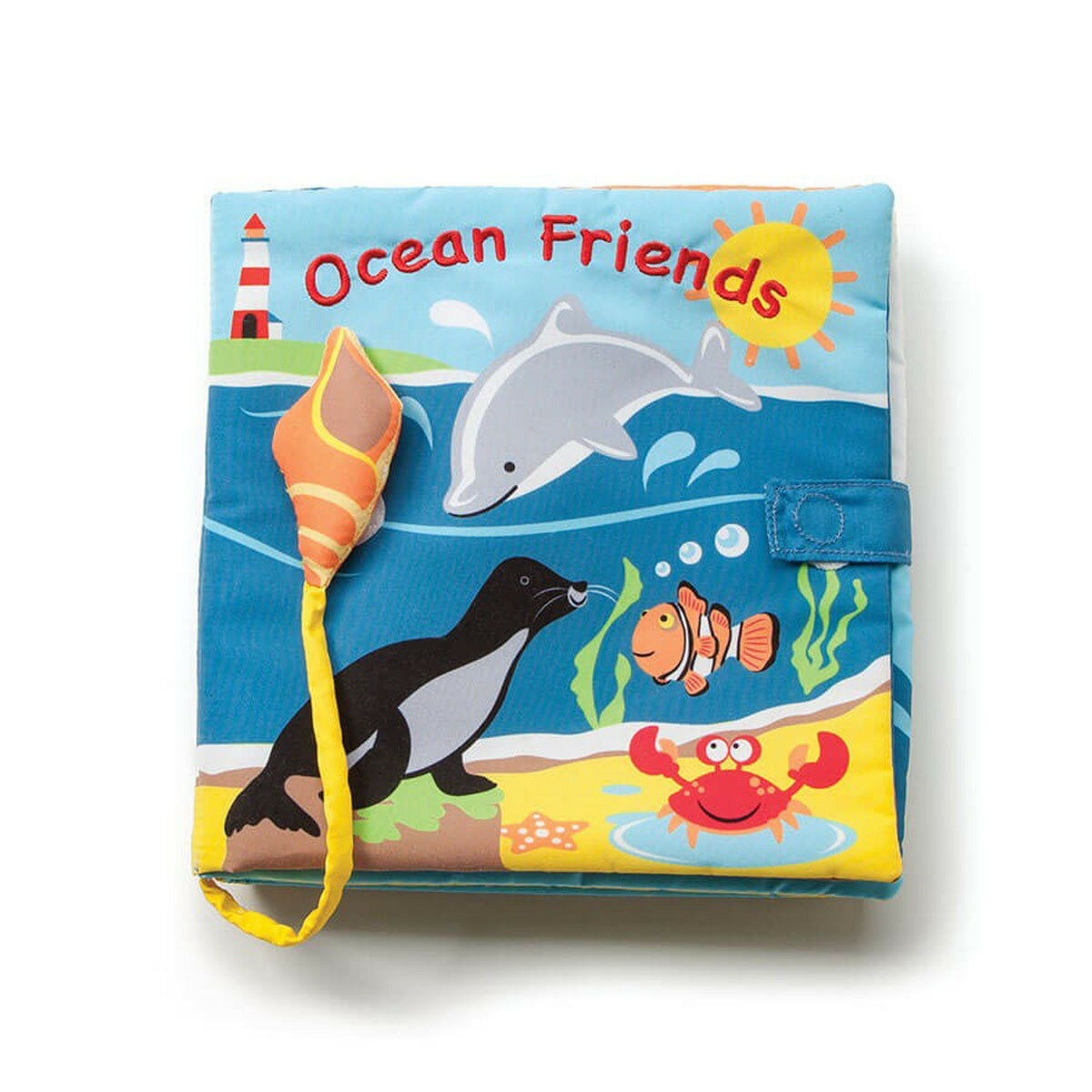 ナッツ&ジュール Nat&Jules サウンドブック 音が鳴る布絵本 オーシャンフレンズ 海の仲間たち 5004700324 Ocean Friends 知育玩...