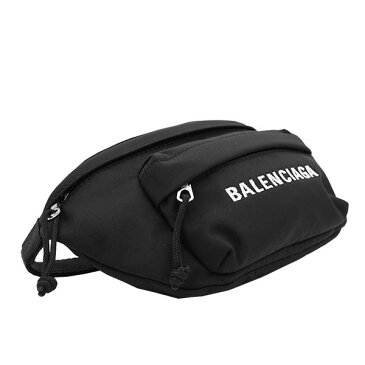 バレンシアガ BALENCIAGA バッグ ベルトバッグ ボディバッグ 569978 HPG1X 1090 WHEEL BELTPACK S ホイール ベルトパック S BLACK ブラック+ネイビーブルー