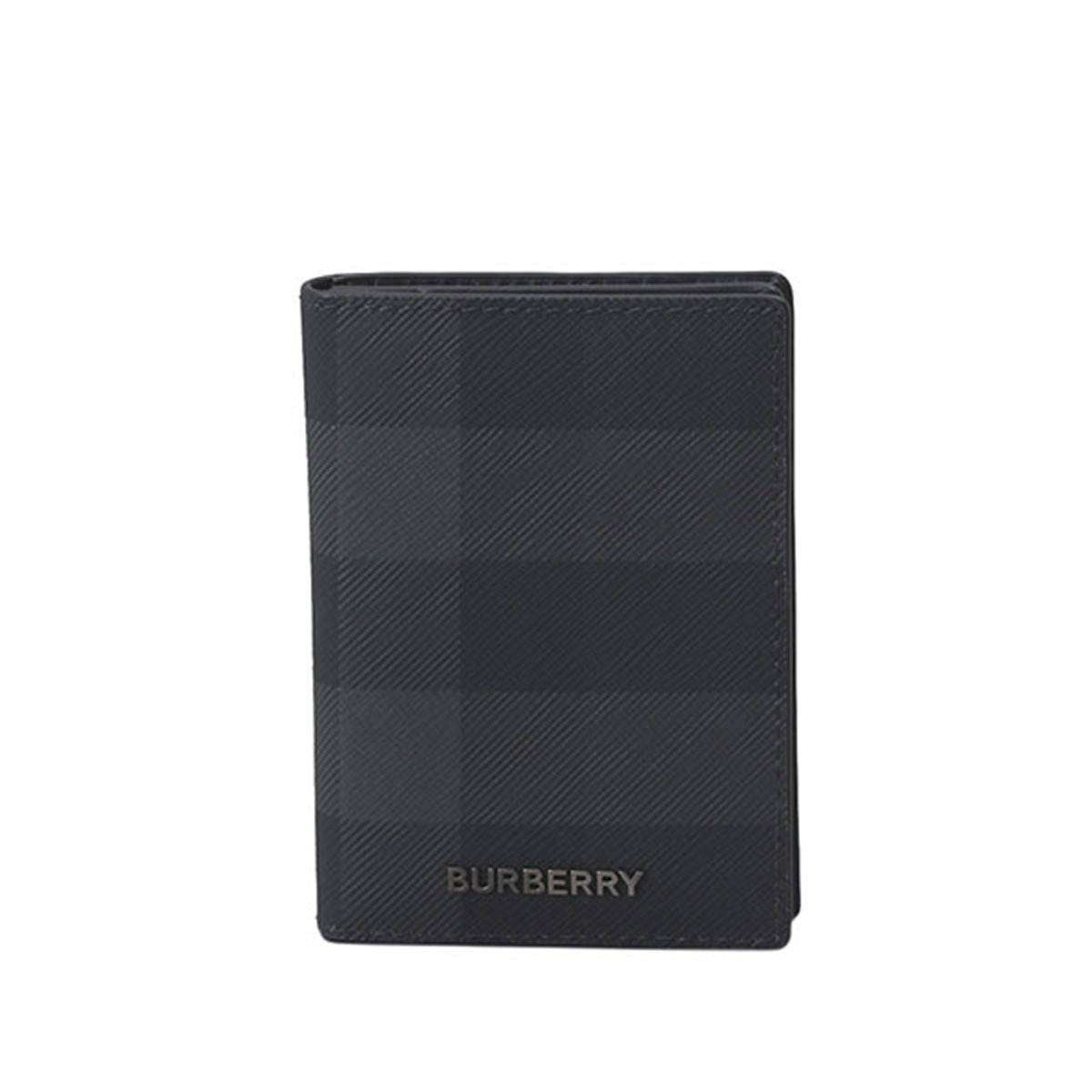 バーバリー BURBERRY カードケース 名刺入れ 8064606 141900 A1208 MS FLINT CHARCOAL ダークグレー系