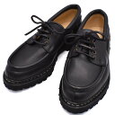 パラブーツ PARABOOT シューズ 靴 デッキシューズ ビジネス 2008-17 CHIMEY シメイ レザー 革靴 メンズ 海外正規品 NOIR ブラック...