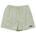 パタゴニア patagonia メンズ ショートパンツ 短パン 半ズボン アパレル 57022 SLVG M'S BAGGIES SHORTS 5 IN バギーズショーツ SALVIA GREEN ライトグリーン系