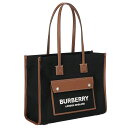 バーバリー BURBERRY トートバッグ バッグ ショルダーバッグ 肩掛けバッグ 8057600-A1189 レディース ブラック+ブラウン