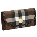 バーバリー BURBERRY 財布 長財布 フラップ式長財布 かぶせ 小銭入れ付き 8062299-A8900 レディース メンズ ユニセックス ブラウン系