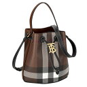 バーバリー ハンドバッグ（レディース） バーバリー BURBERRY 2WAYバッグ ハンドバッグ ショルダーバッグ 肩掛けバッグ 斜め掛けバッグ 8066213 A8900 レディース ダークブラウン