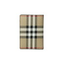 バーバリー BURBERRY カードケース 名刺入れ MS BATEMAN DFC 8069823 A7026 ARCHIVE BEIGE ベージュ系マルチカラー