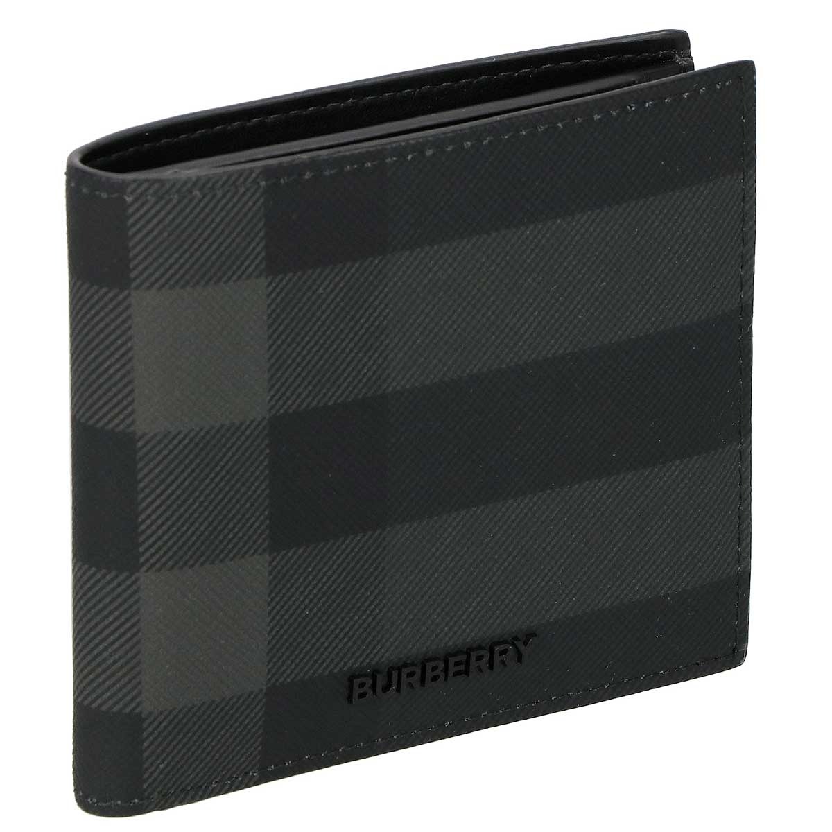 バーバリー BURBERRY 財布 二つ折り財布 折りたたみ財布 小銭入れ付き 8070201-A1208 メンズ グレー系