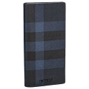 バーバリー BURBERRY 財布 長財布 小銭入れ付き 8073281 A2519 メンズ ネイビー系