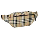 バーバリー BURBERRY バッグ メッセンジャー ワンショルダー ボディバッグ ベルトバッグ 8084114 A7026 メンズ アーカイブベージュ